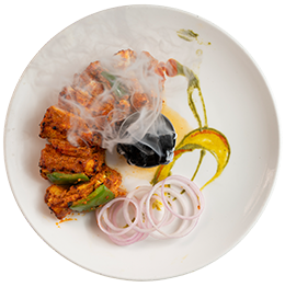 Charcoal Burnt Stuff Paneer at 3Seventy Kitchen